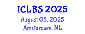 International Conference on Life and Biomedical Sciences (ICLBS) August 05, 2025 - Amsterdam, Netherlands