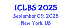 International Conference on Life and Biomedical Sciences (ICLBS) September 09, 2025 - New York, United States