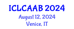 International Conference on Life Cycle Assessment and Analysis of Buildings (ICLCAAB) August 12, 2024 - Venice, Italy