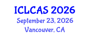 International Conference on Life Cycle Assessment and Sustainability (ICLCAS) September 23, 2026 - Vancouver, Canada