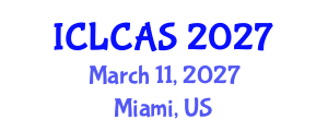 International Conference on Life Cycle Assessment and Sustainability (ICLCAS) March 11, 2027 - Miami, United States International Conference on Life Cycle Assessment and Sustainability (ICLCAS) March 11, 2027 - Miami, United States