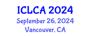 International Conference on Life Cycle Assessment (ICLCA) September 23, 2024 - Vancouver, Canada