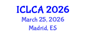 International Conference on Life Cycle Assessment (ICLCA) March 25, 2026 - Madrid, Spain