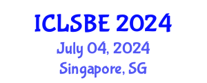 International Conference on Life Science and Biological Engineering (ICLSBE) July 04, 2024 - Singapore, Singapore