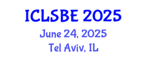 International Conference on Life Science and Biological Engineering (ICLSBE) June 24, 2025 - Tel Aviv, Israel