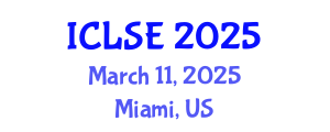 International Conference on Life Science and Engineering (ICLSE) March 11, 2025 - Miami, United States