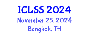 International Conference on Life Sciences and Sustainability (ICLSS) November 25, 2024 - Bangkok, Thailand