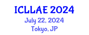 International Conference on Lifelong Learning and Adult Education (ICLLAE) July 22, 2024 - Tokyo, Japan