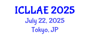 International Conference on Lifelong Learning and Adult Education (ICLLAE) July 22, 2025 - Tokyo, Japan