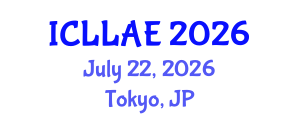 International Conference on Lifelong Learning and Adult Education (ICLLAE) July 22, 2026 - Tokyo, Japan