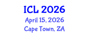 International Conference on Lightning (ICL) April 15, 2026 - Cape Town, South Africa