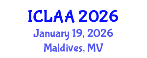 International Conference on Linear Algebra and Applications (ICLAA) January 19, 2026 - Maldives, Maldives International Conference on Linear Algebra and Applications (ICLAA) January 19, 2026 - Maldives, Maldives