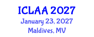 International Conference on Linear Algebra and Applications (ICLAA) January 23, 2027 - Maldives, Maldives International Conference on Linear Algebra and Applications (ICLAA) January 23, 2027 - Maldives, Maldives