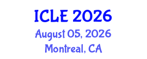 International Conference on Linguistics and Education (ICLE) August 05, 2026 - Montreal, Canada