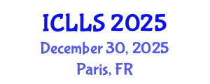 International Conference on Linguistics and Language Studies (ICLLS) December 30, 2025 - Paris, France