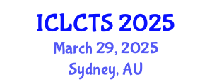 International Conference on Linguistics, Communication and Translation Studies (ICLCTS) March 29, 2025 - Sydney, Australia