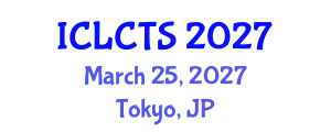 International Conference on Linguistics, Communication and Translation Studies (ICLCTS) March 25, 2027 - Tokyo, Japan International Conference on Linguistics, Communication and Translation Studies (ICLCTS) March 25, 2027 - Tokyo, Japan