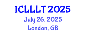 International Conference on Linguistics, Language Learning and Teaching (ICLLLT) July 26, 2025 - London, United Kingdom