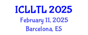 International Conference on Linguistics, Language Teaching and Learning (ICLLTL) February 11, 2025 - Barcelona, Spain