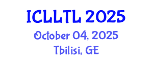 International Conference on Linguistics, Language Teaching and Learning (ICLLTL) October 04, 2025 - Tbilisi, Georgia