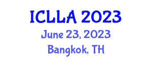 International Conference on Linguistics, Literature and Arts (ICLLA) June 23, 2023 - Bangkok, Thailand