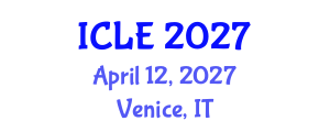 International Conference on Literacy and Education (ICLE) April 12, 2027 - Venice, Italy International Conference on Literacy and Education (ICLE) April 12, 2027 - Venice, Italy
