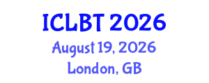 International Conference on Lithium Battery Technology (ICLBT) August 19, 2026 - London, United Kingdom