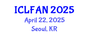 International Conference on Livestock Farming and Animal Nutrition (ICLFAN) April 22, 2025 - Seoul, Republic of Korea