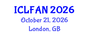 International Conference on Livestock Farming and Animal Nutrition (ICLFAN) October 21, 2026 - London, United Kingdom