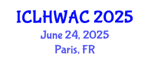 International Conference on Livestock Health, Welfare and Animal Care (ICLHWAC) June 24, 2025 - Paris, France
