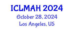 International Conference on Livestock Management and Animal Husbandry (ICLMAH) October 28, 2024 - Los Angeles, United States