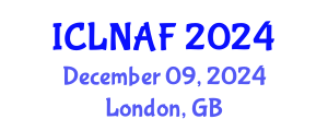 International Conference on Livestock Nutrition and Animal Feeding (ICLNAF) December 09, 2024 - London, United Kingdom