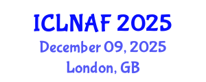 International Conference on Livestock Nutrition and Animal Feeding (ICLNAF) December 09, 2025 - London, United Kingdom