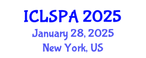 International Conference on Localization and Signal Processing Algorithms (ICLSPA) January 28, 2025 - New York, United States