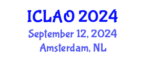 International Conference on Logistics Analytics and Optimization (ICLAO) September 12, 2024 - Amsterdam, Netherlands