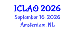 International Conference on Logistics Analytics and Optimization (ICLAO) September 16, 2026 - Amsterdam, Netherlands