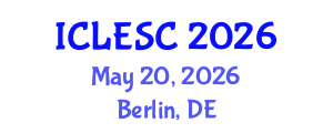 International Conference on Logistics Engineering and Supply Chain (ICLESC) May 20, 2026 - Berlin, Germany