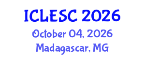 International Conference on Logistics Engineering and Supply Chain (ICLESC) October 04, 2026 - Madagascar, Madagascar International Conference on Logistics Engineering and Supply Chain (ICLESC) October 04, 2026 - Madagascar, Madagascar