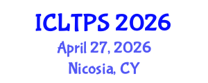 International Conference on Low Temperature Physics and Superconductivity (ICLTPS) April 27, 2026 - Nicosia, Cyprus International Conference on Low Temperature Physics and Superconductivity (ICLTPS) April 27, 2026 - Nicosia, Cyprus