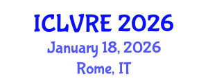 International Conference on Low-Volume Roads Engineering (ICLVRE) January 18, 2026 - Rome, Italy