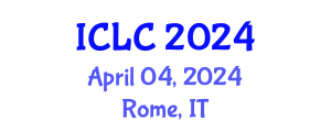 International Conference on Lung Cancer (ICLC) April 04, 2024 - Rome, Italy