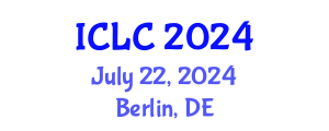 International Conference on Lung Cancer (ICLC) July 22, 2024 - Berlin, Germany