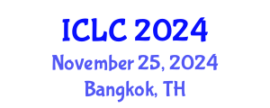 International Conference on Lung Cancer (ICLC) November 25, 2024 - Bangkok, Thailand
