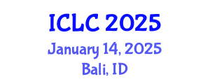 International Conference on Lung Cancer (ICLC) January 14, 2025 - Bali, Indonesia