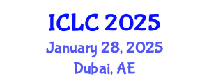 International Conference on Lung Cancer (ICLC) January 28, 2025 - Dubai, United Arab Emirates