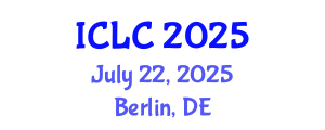 International Conference on Lung Cancer (ICLC) July 22, 2025 - Berlin, Germany
