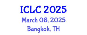 International Conference on Lung Cancer (ICLC) March 08, 2025 - Bangkok, Thailand