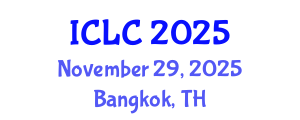 International Conference on Lung Cancer (ICLC) November 29, 2025 - Bangkok, Thailand