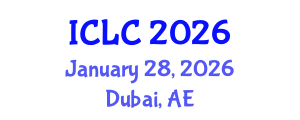 International Conference on Lung Cancer (ICLC) January 28, 2026 - Dubai, United Arab Emirates