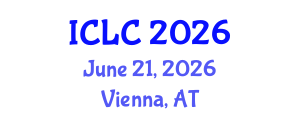 International Conference on Lung Cancer (ICLC) June 21, 2026 - Vienna, Austria